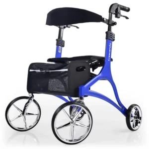 crescendo rollator blue